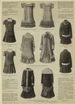 Boys' and girls' dresses and jackets, France, 1870s