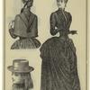 Walking-dress ; Mantelet ; Sailor-hat