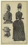 Walking-dress ; Mantelet ; Sailor-hat