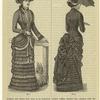 Women in dresses, United States, 1883