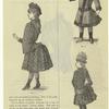 Coats and dresses for girls, United States, 1880s