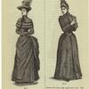 Women in dresses, United States, 1880s