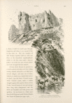 Castle of Tiberias (Tûbarîyeh), showing the damage done by the earthquake of 1837