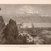 The Sea of Galilee from 'Ain et Tîn, the fountain of the fig-tree, near Khân Minyeh, the supposed site of Capernaum.