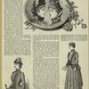 Two English girls ; Braided jacket with double breast ; A plain directoire dress