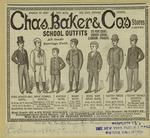 Chas. Baker & Co.'s school outfits