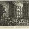 Fire at Jenning's Clothing Store, Broadway, April 25, 1854