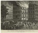 Fire at Jenning's Clothing Store, Broadway, April 25, 1854