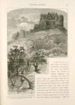 The citadel of the Castle of Subeibeh, from within the castle walls, which enclose an olive-grove. It is two thousand three hundred feet above the sea-level.