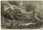 The destruction by fire of Barnum's American Museum, in New York, July 13, 1865