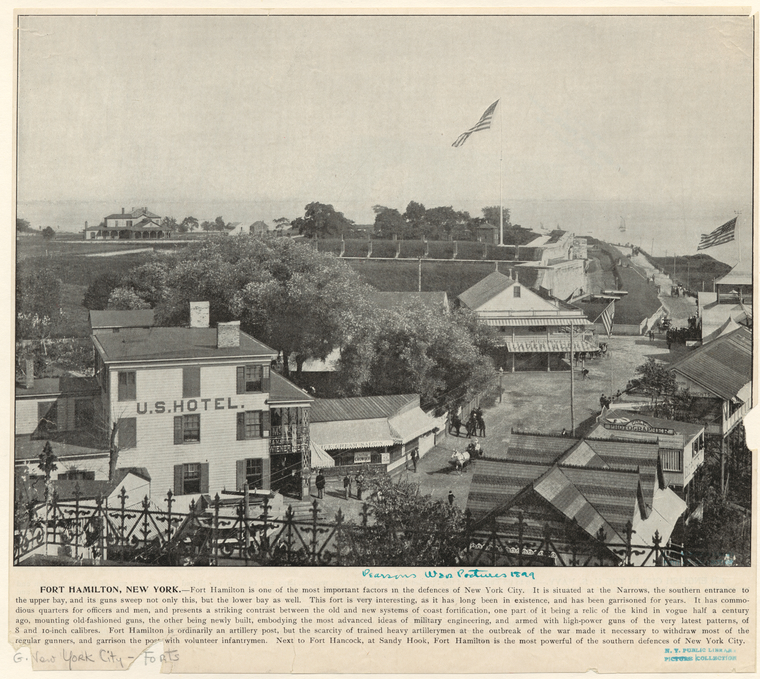 Fort Hamilton, New York - NYPL Digital Collections