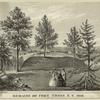 Remains of Fort Tryon, N.Y. 1858