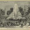 Opening of the fountains in City Hall Park, 1842