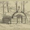 General Grant's death--the temporary vault in Riverside Park