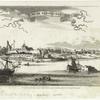 View of the city of New Amsterdam (now New York)