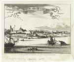 View of the city of New Amsterdam (now New York)