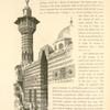 The Mosque of Sabunîyeh, Damascus, built of course of black basalt and white limestone