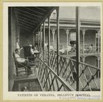 Patients on veranda, Bellevue Hospital