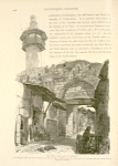 Bâb Tûma, the Gate of Thomas.  An inscription states that it was erected in A.H. 634 (A.D. 1237). It leads out of the city towards the north-east road, the caravan route to Aleppo and Palmyra.