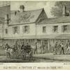Old houses in Chatham St. opposite the park, 1857