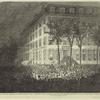 New York City -- serenade and reception to Herr Wachtel, by German musical societies of New York, at the Belvedere House, Irving Place and Fiftteenth Street, September 29th