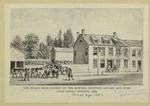 The Bull's Head tavern on the Bowery, between Bayard and Pump (now Canal) Streets, 1783