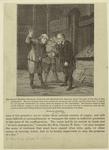The eminent burghers, Manheers, Tenbroek and Hardenbroeck disputing about the plan of the City of New Amsterdam