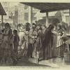 New York City -- Friday morning in the Fourth Ward -- the women's fish-market in Oak Street