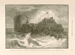 The castle and the harbour of Saida, the ancient Sidon. Called Kul'at el Bahr (Castle on the Sea). It stands on a rocky island opposite the north-east end of the town, with which it is connected by an embankment with arches.