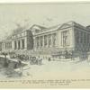 The new building of the New York Public Library