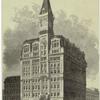 New York City -- the new "Tribune" building on Printing House Square
