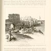 The gate of Tyre (Sûr). There are two springs of fresh water on the peninsula, one of which is close to this gate. It has been conjectured that they are connected with the foundations of Râs el 'Ain.
