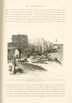 The gate of Tyre (Sûr). There are two springs of fresh water on the peninsula, one of which is close to this gate. It has been conjectured that they are connected with the foundations of Râs el 'Ain.