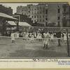 Lawn-tennis and volley-ball games as played by girls in the William H. Seward Park