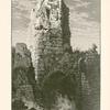 Tower of the castle at Caeserea. Built by the crusaders.  It probably occupies the site of "Strato's tower," which was succeeded by the "Tower Drusus" of Herod.