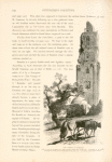 The tower at Ramleh. Said to be the minaret of a large mosque which once stood here.  According to an Arabic inscription over the door, it was built in the year 1318.  It is known as the White Mosque.