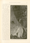 Subterranean labyrinth of Tell Sandannah (Beit Jibrin). Showing on of the numerous circular dome-shaped caverns, with its winding rock-cut stairway.