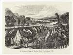 A Mohawk village in Central New York, about 1780