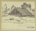 Temporary dwelling of Seminole Indians (Muskhogean), Florida, 19th century