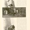 Letter of admission to the convent of St. Catherine.  Formerly travellers were drawn up into the convent through the pent-house shown above; now however, if a letter thus received is found satisfactory they are admitted by a side door.