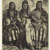 Idaho : the defeat of the non-treaty Nez Perces by General N.A. Miles : portraits of Chief Joseph and two of his aids (sic)