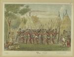 Ceremonial dance, 1830s
