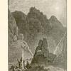 Magâd en Nebí Músa, 'Seat of the prophet Moses.' This large detached rock, which from one point looks something like an arm-chair, occurs in the gorge of El Watiyeh. Near here is pointed out the place where Moses' sheep grazed.