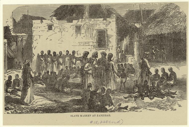 Slave Market At Zanzibar Nypl Digital Collections