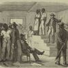Vente d'esclaves dans le Sud des États-Unis