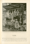 A seller of lanterns.  In houses provided with latticed windows only, candles are usually sheltered by lanterns like those suspended above.  One such lantern, with two or three wax candles in it, placed on the ground or on a low stool in a central position, is considered sufficient to light a large saloon.