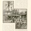 Bazaar in Bûlâk.  Bûlâk is the river harbor of Cairo ; here goods from Upper Egypt, Nubia, and central Africa are landed, and the bazaars are often crowded with natives of distant provinces during the busy season.