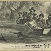 The sailors upsetting squanto's canoe