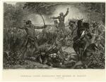 General Goffe repulsing the Indians at Hadley