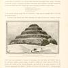 The Pyramid of Steps at Sakkârah.  Constructed of an inferior clayey kind of limestone quarried in the neighborhood.  Possibly the oldest monument in Egypt.